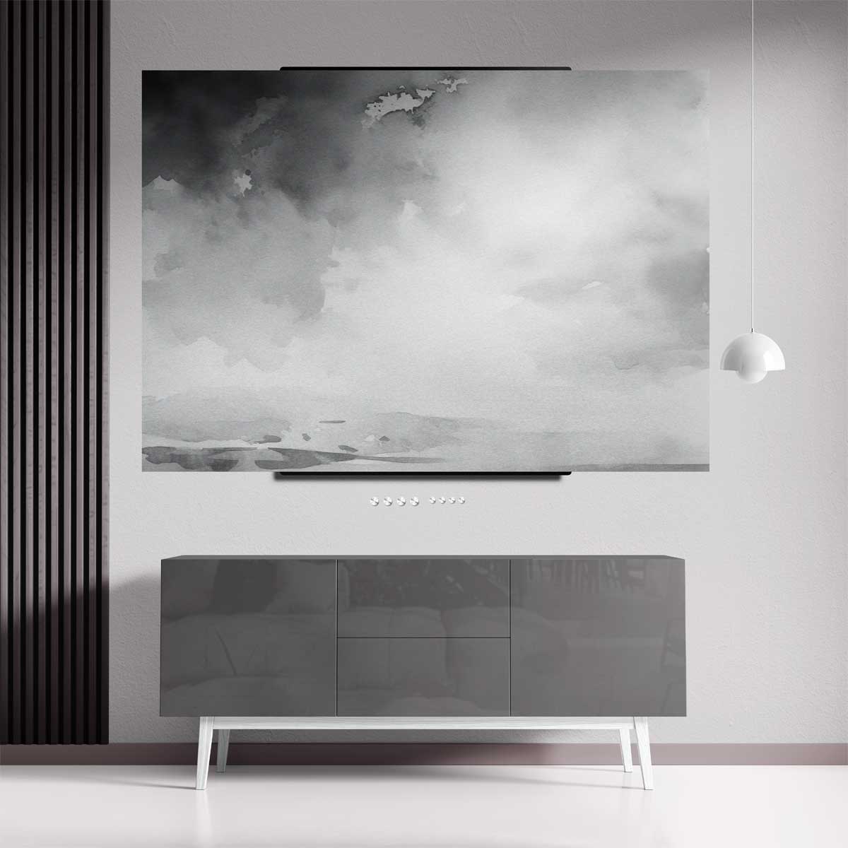Rustige Hemel - Abstract Landschap Kunstwerk-canvas-dibond-plexiglas-wanddecoratie-WallArtistic