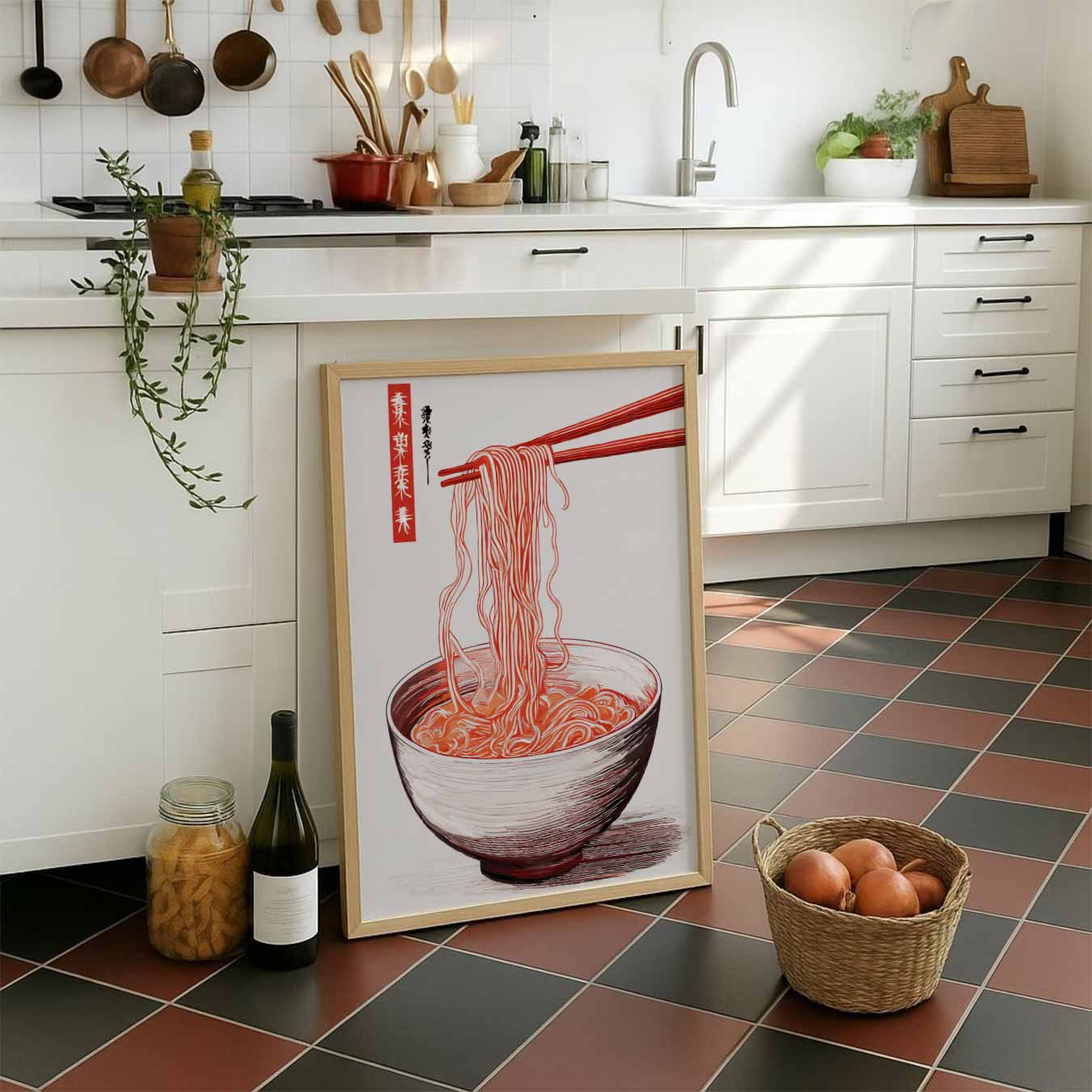 Aziatische Ramen Inspiratieposter-WallArtistic