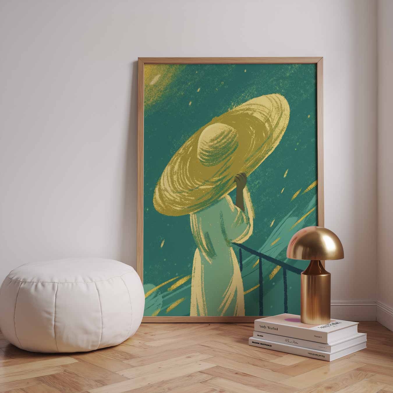 Dagdromen in de Zon Poster