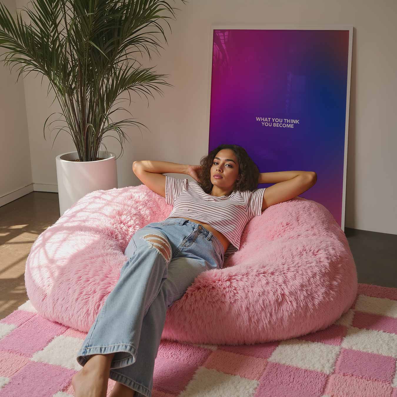 Inspirerende Mindset Poster-WallArtistic