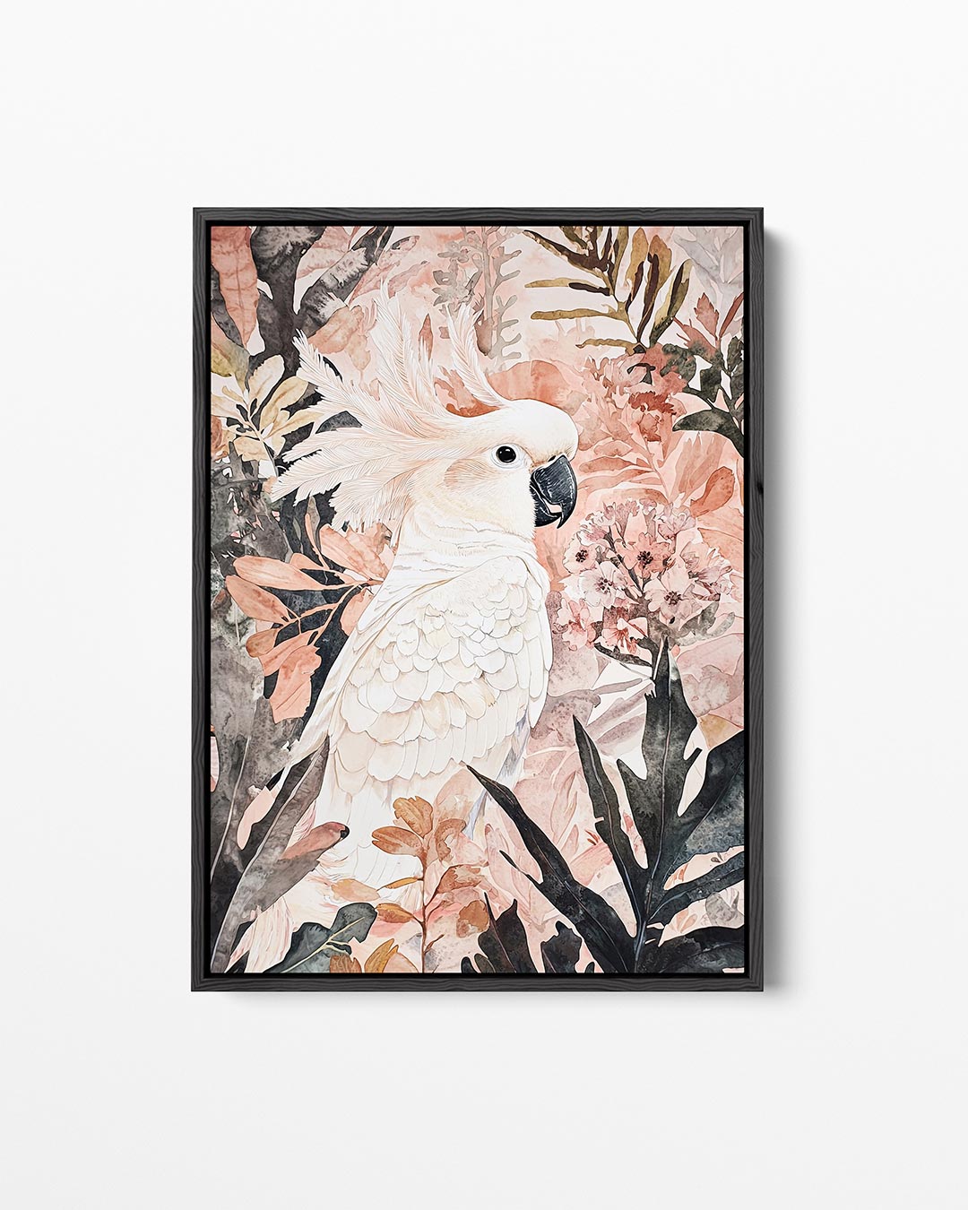 Exotische vogel illustratie Kunstwerk