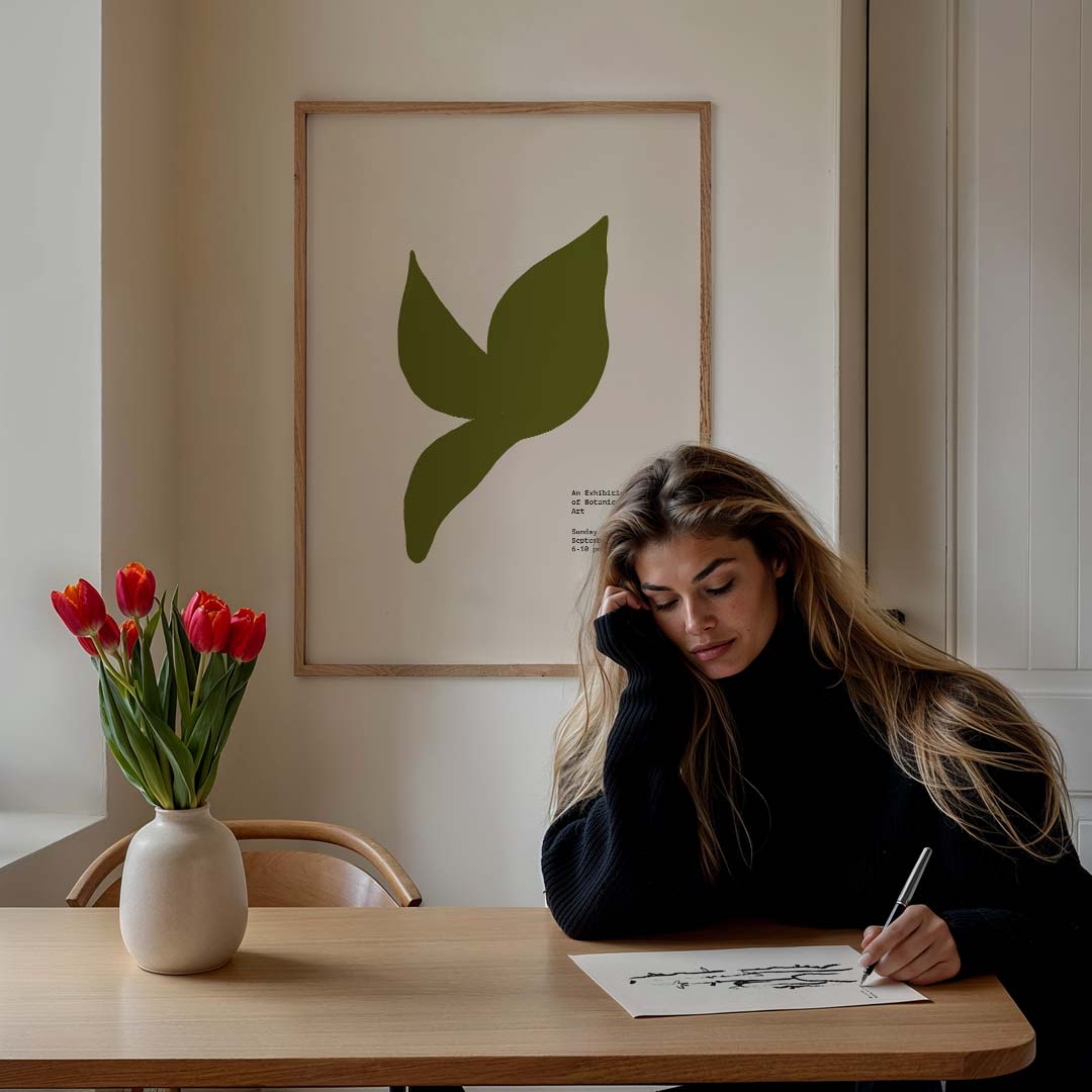 Botanische Kunsttentoonstelling Poster-WallArtistic