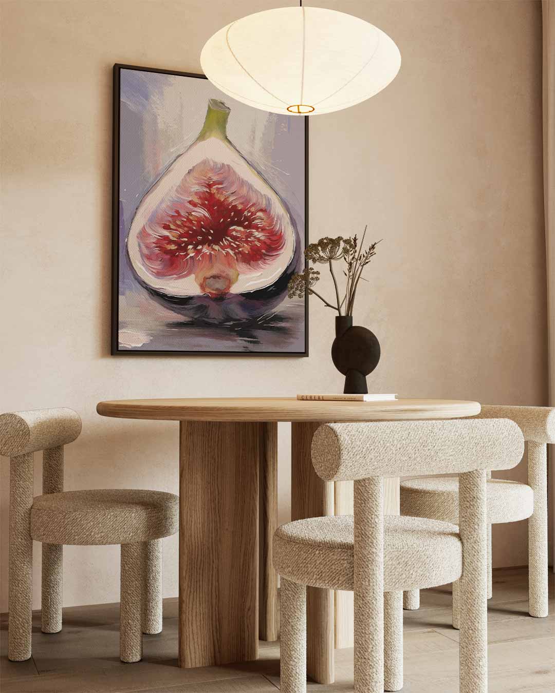 Vibrant Vijgenschilderij Kunstwerk-canvas-dibond-plexiglas-wanddecoratie-WallArtistic