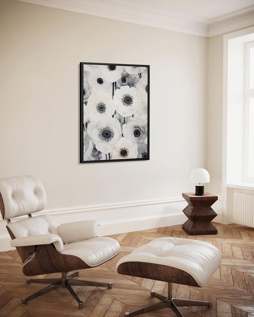 Bloemenpatroon Kunstwerk