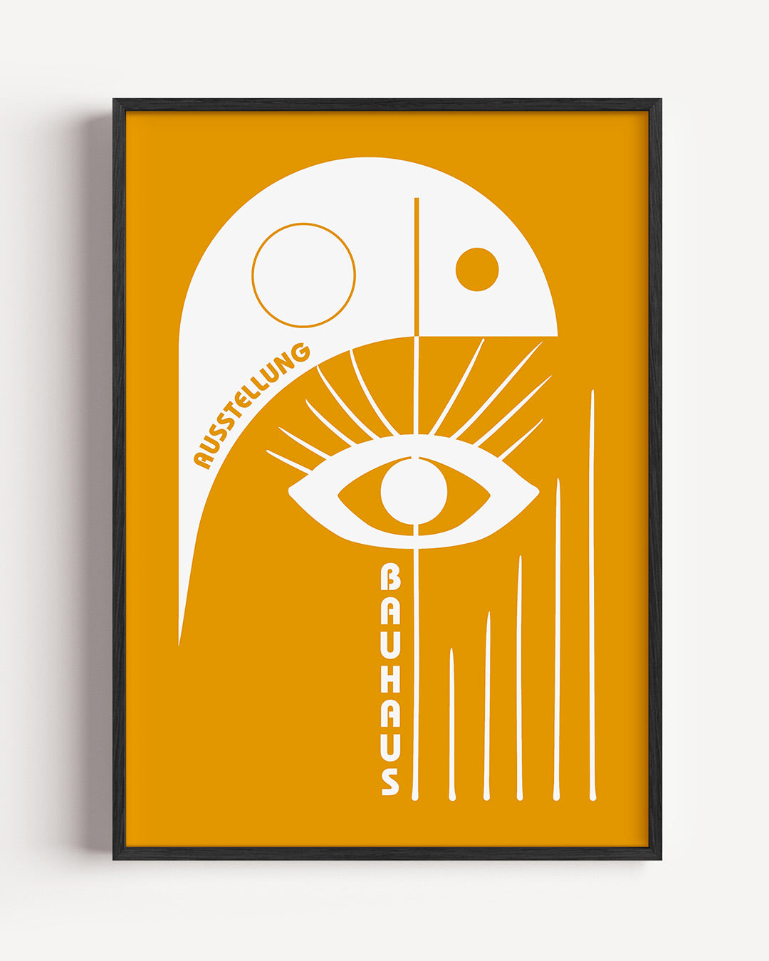 Oog en lijnen Poster