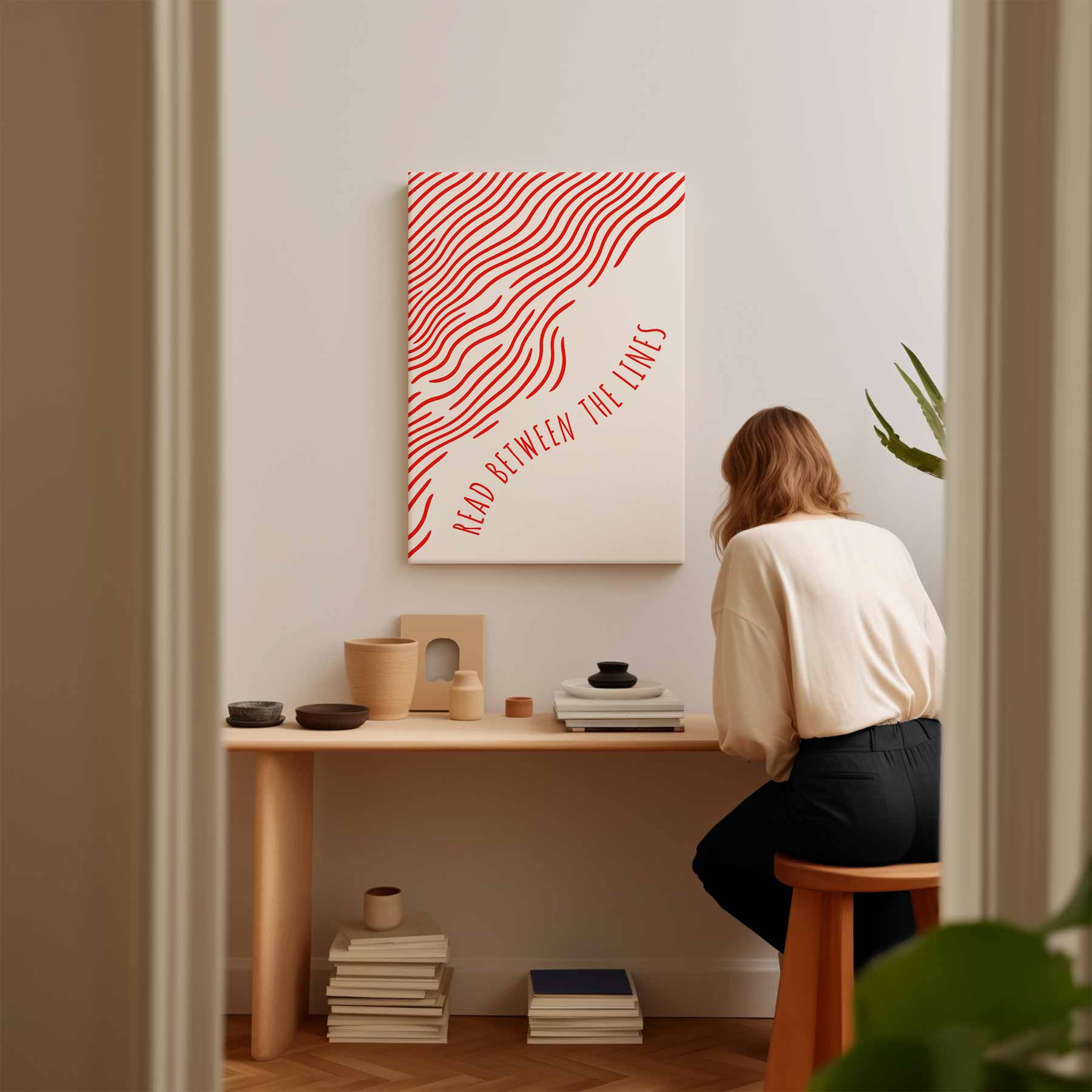 Lees Tussen de Regels Kunstwerk-canvas-dibond-plexiglas-wanddecoratie-WallArtistic