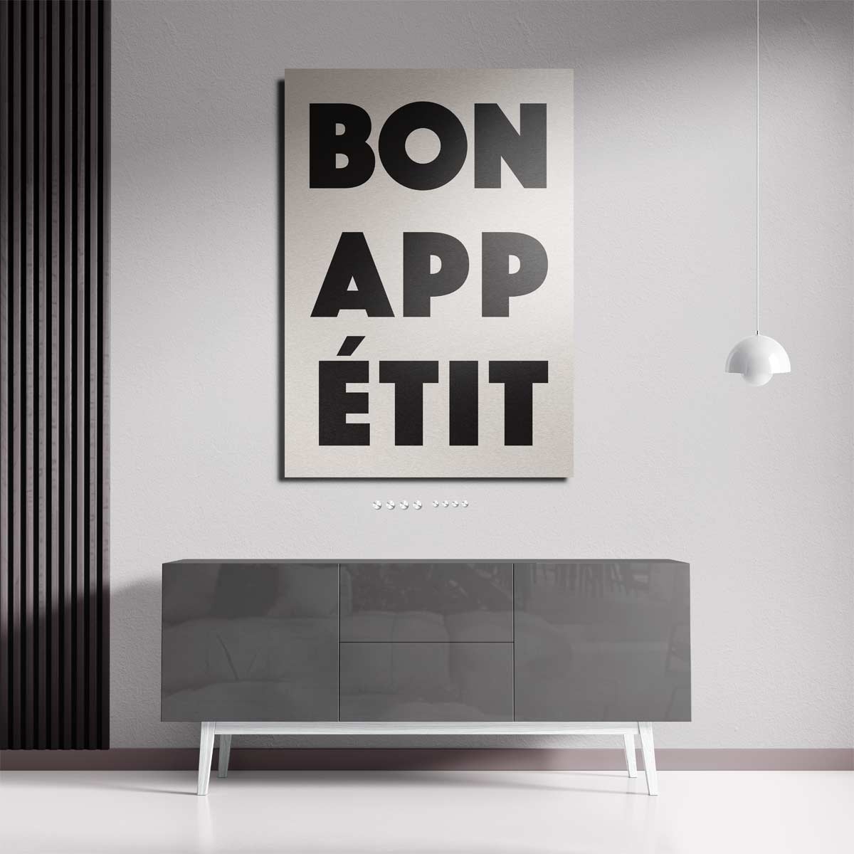 Bon Appétit Typografie Poster