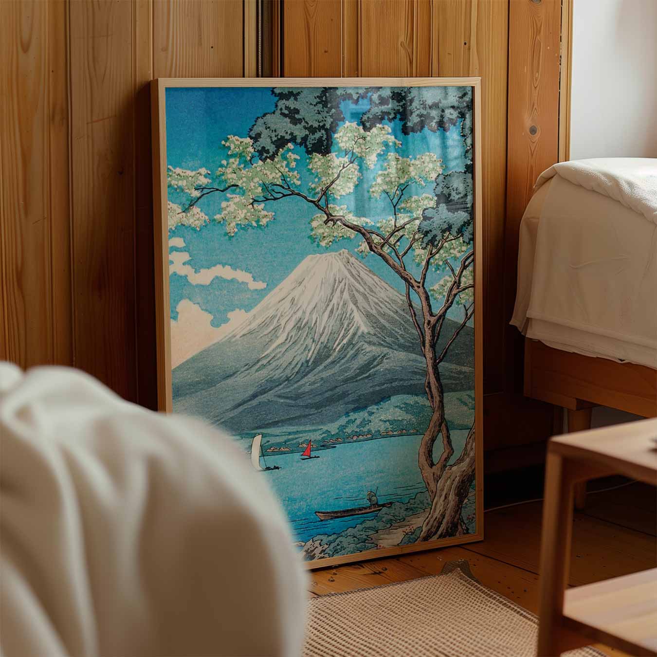 Mount Fuji Lake Poster-WallArtistic