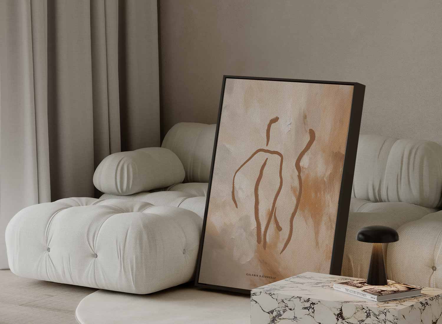 Dansende Schaduwen Kunstwerk-canvas-dibond-plexiglas-wanddecoratie-WallArtistic