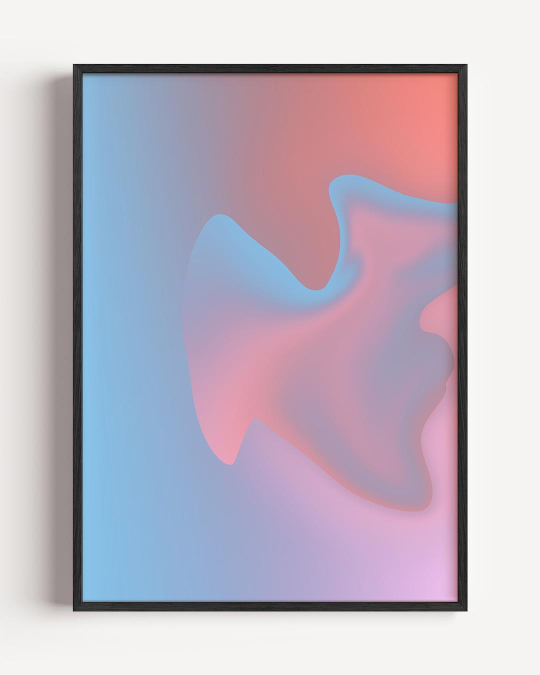 Dromerige Kleuren Abstractie Poster-WallArtistic