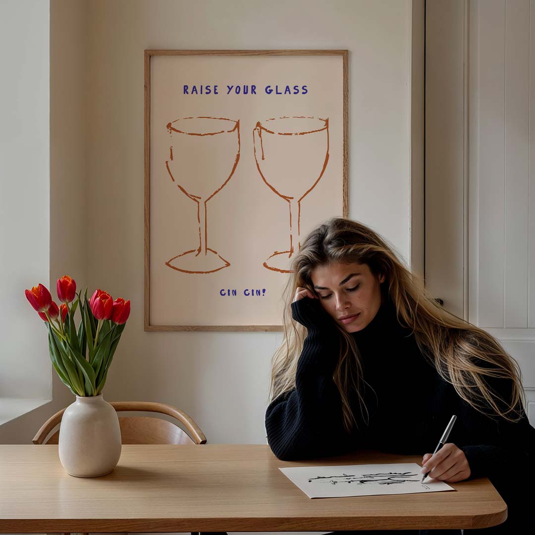 Cheers Poster-WallArtistic