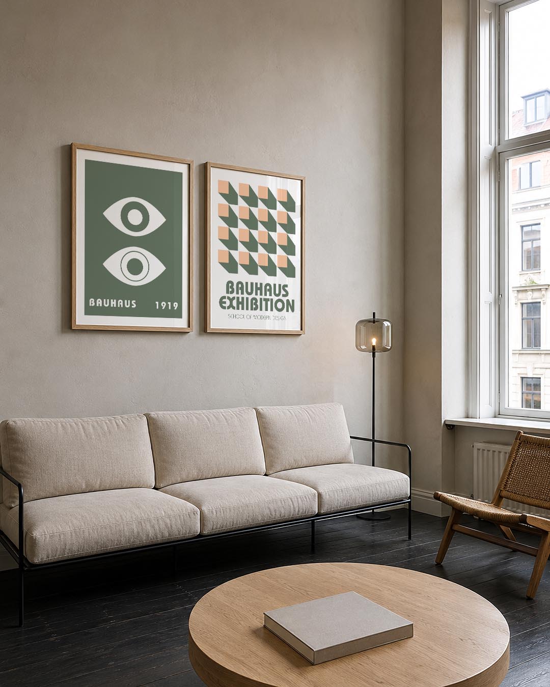 Oogvormen en cirkel Posterset