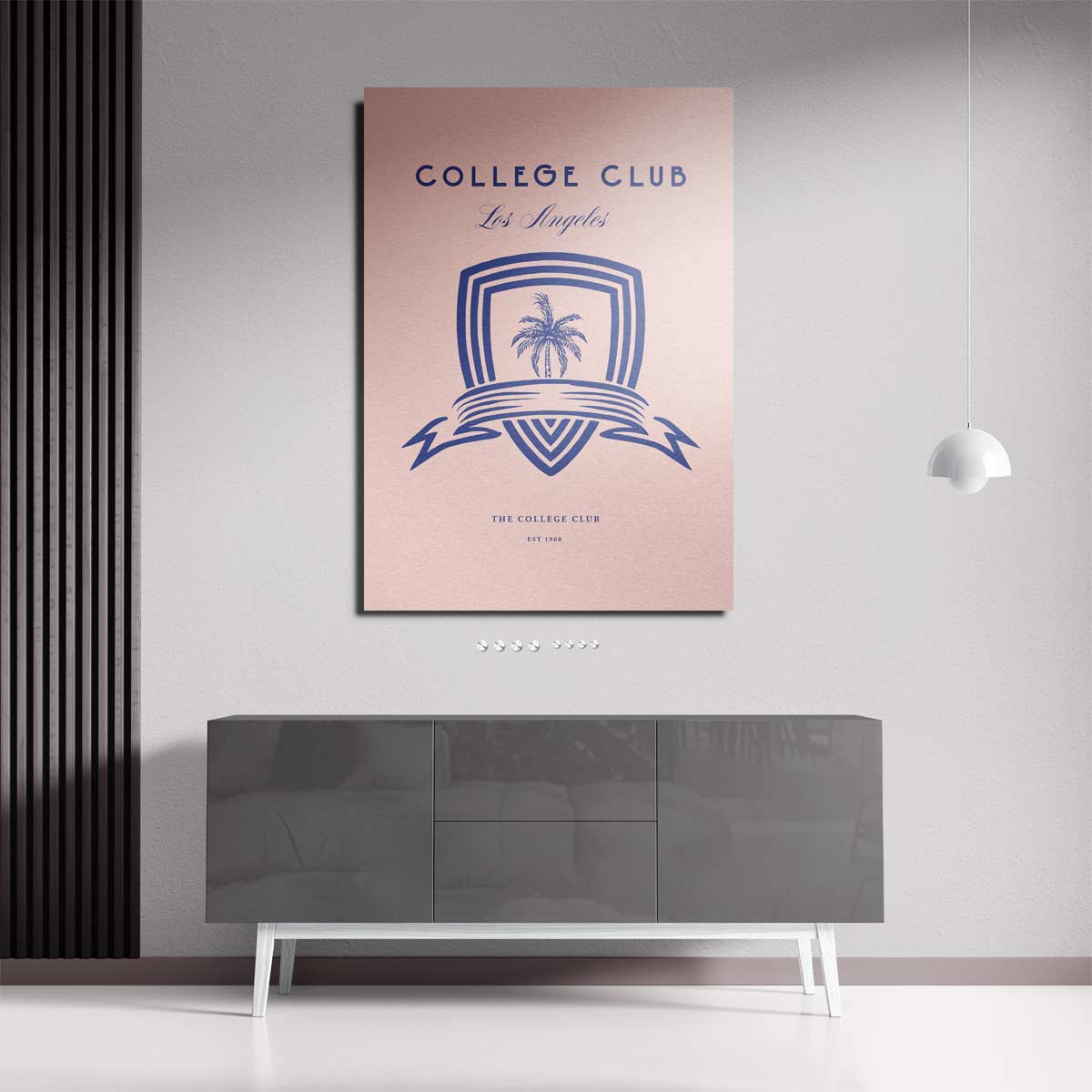College Club Los Angeles Poster
