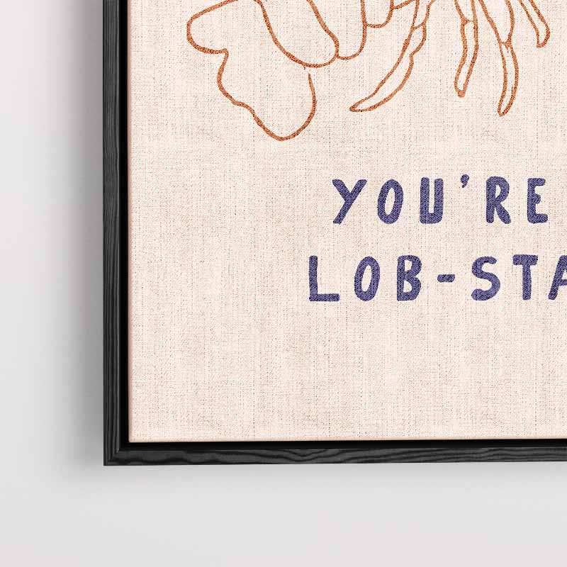 Lob-Star Illustratie Poster