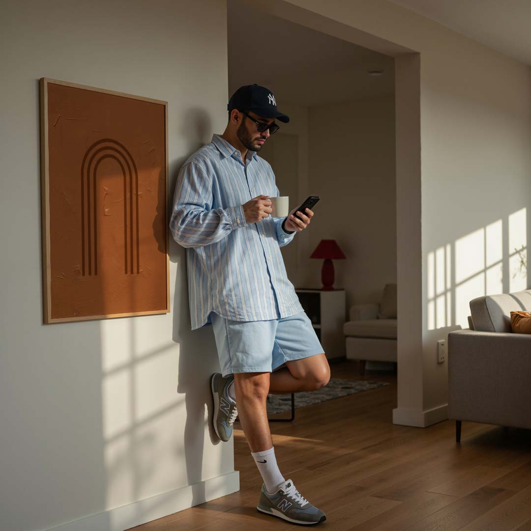 Retro Boog Kunstposter-WallArtistic