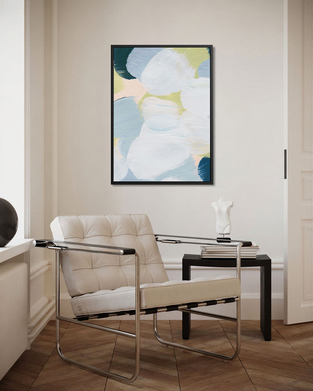 Organische vormen compositie Kunstwerk