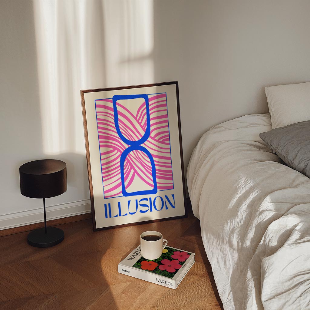 Moderne Illusie Poster