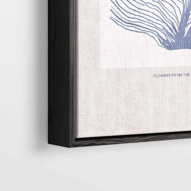 Bohème Flowers from the Sea No.01 Kunstwerk-canvas-dibond-plexiglas-wanddecoratie-WallArtistic