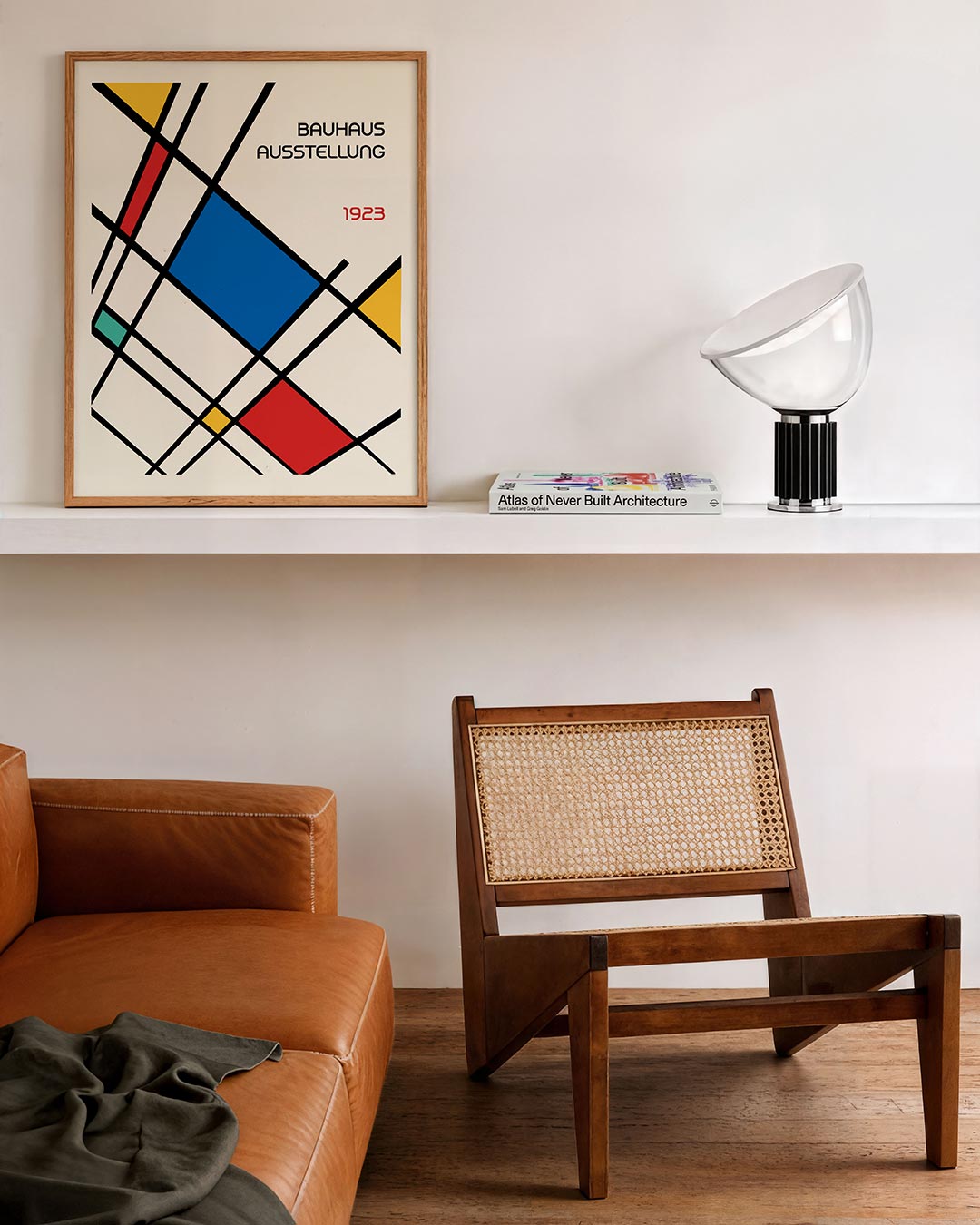 Lijnen en kleurvlakken Poster