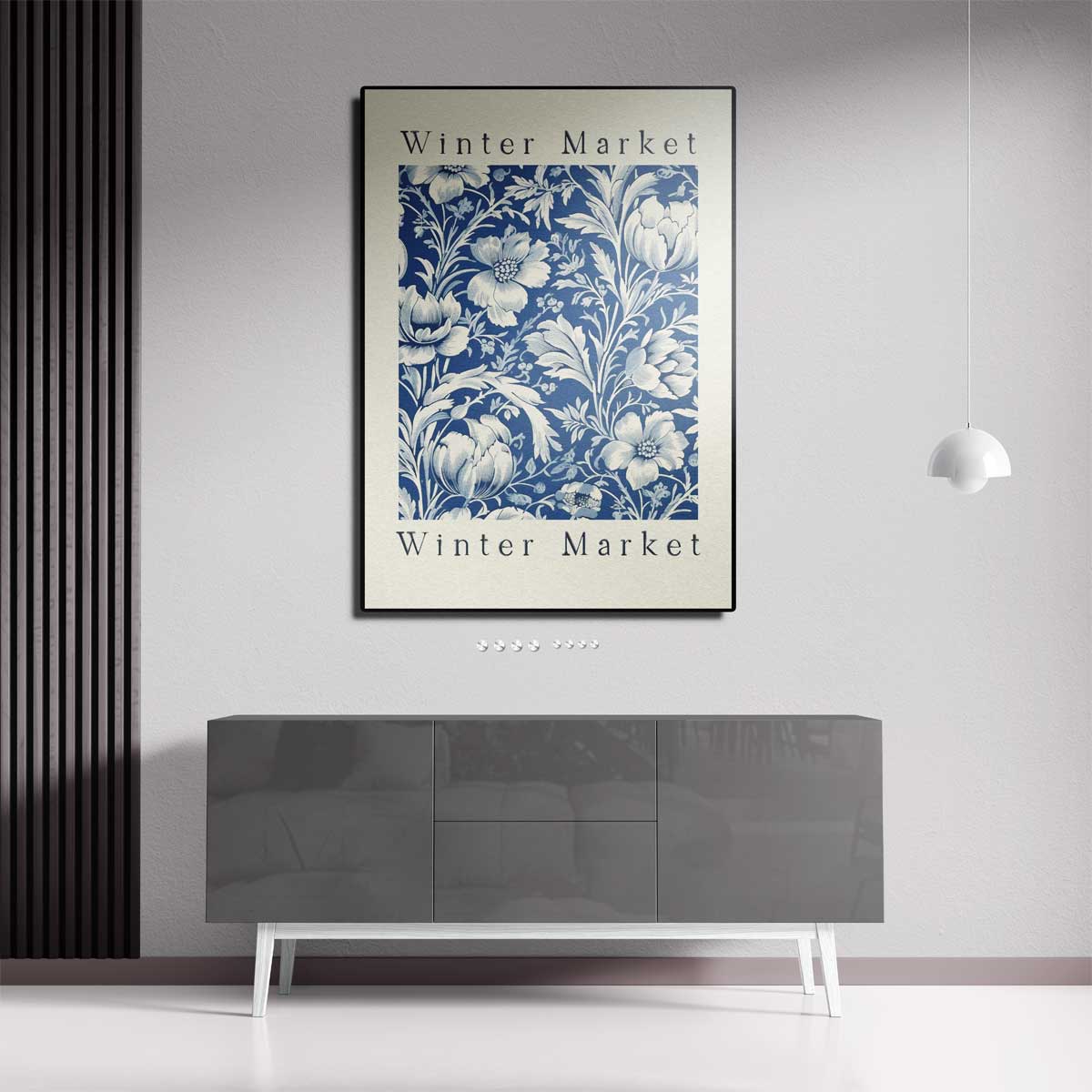 Winterse Bloemenpracht Kunstwerk-canvas-dibond-plexiglas-wanddecoratie-WallArtistic