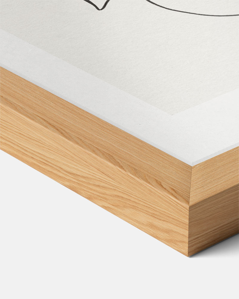 Abstracte Kunstfruit Poster-WallArtistic