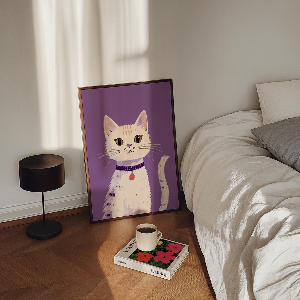 Schattige Kattenvriend Poster