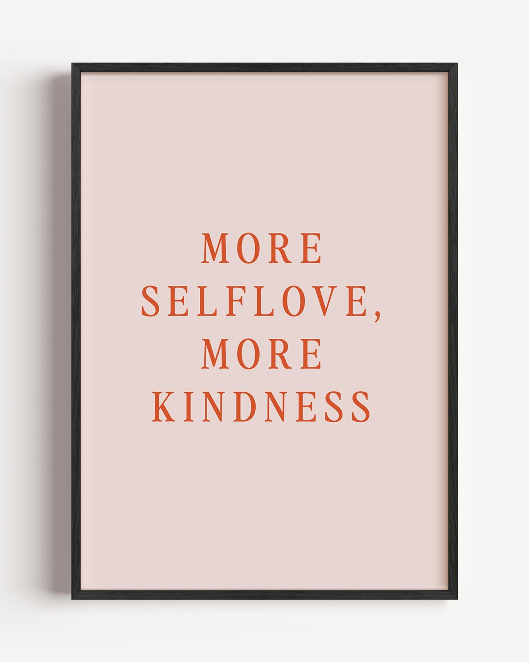 Inspirerende Zelfliefde Poster-WallArtistic