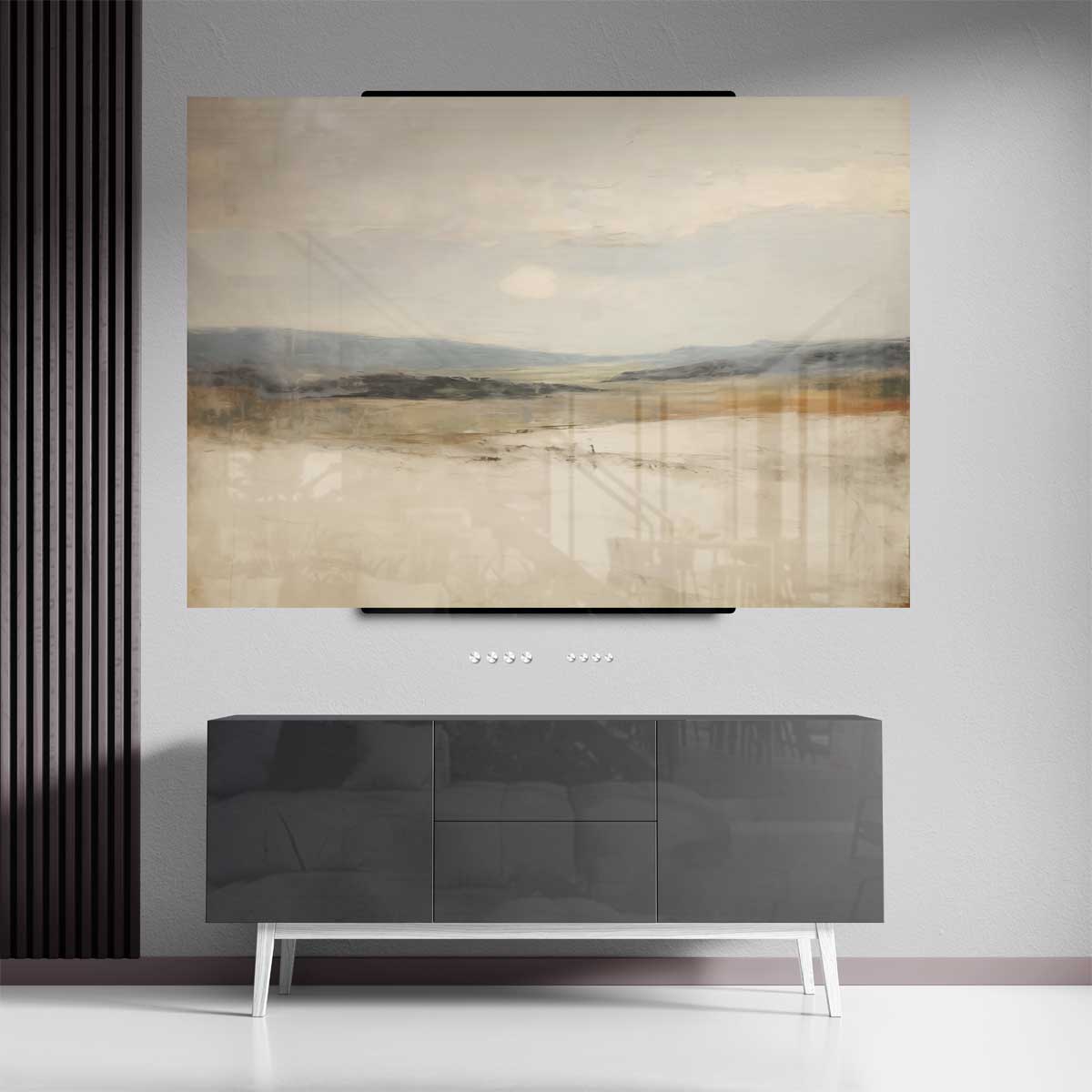 Sereniteit in de Ochtendmist Kunstwerk-canvas-dibond-plexiglas-wanddecoratie-WallArtistic