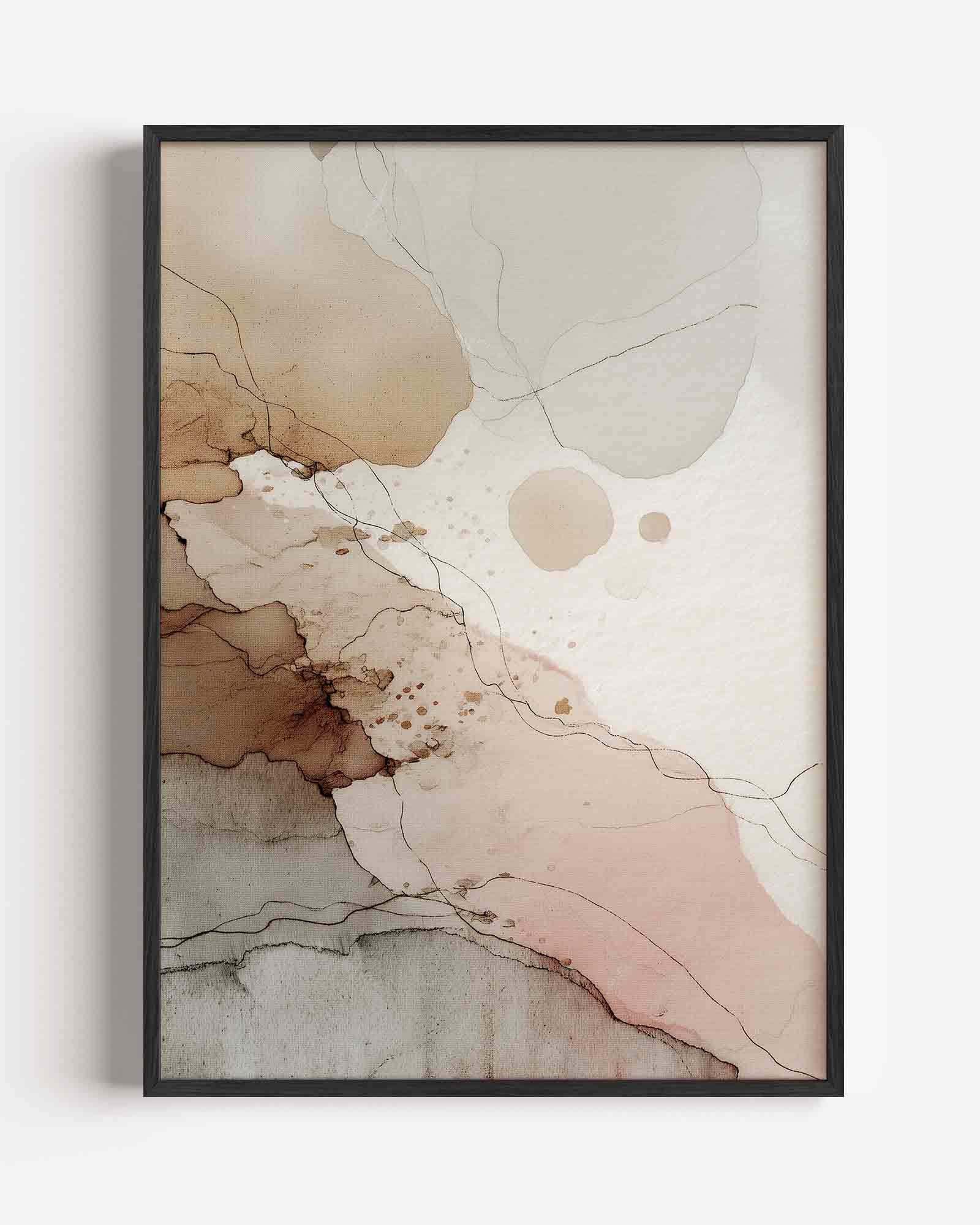 Abstracte vormen Poster