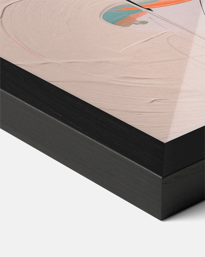 Kleurrijke Abstracte Kunstposter-WallArtistic