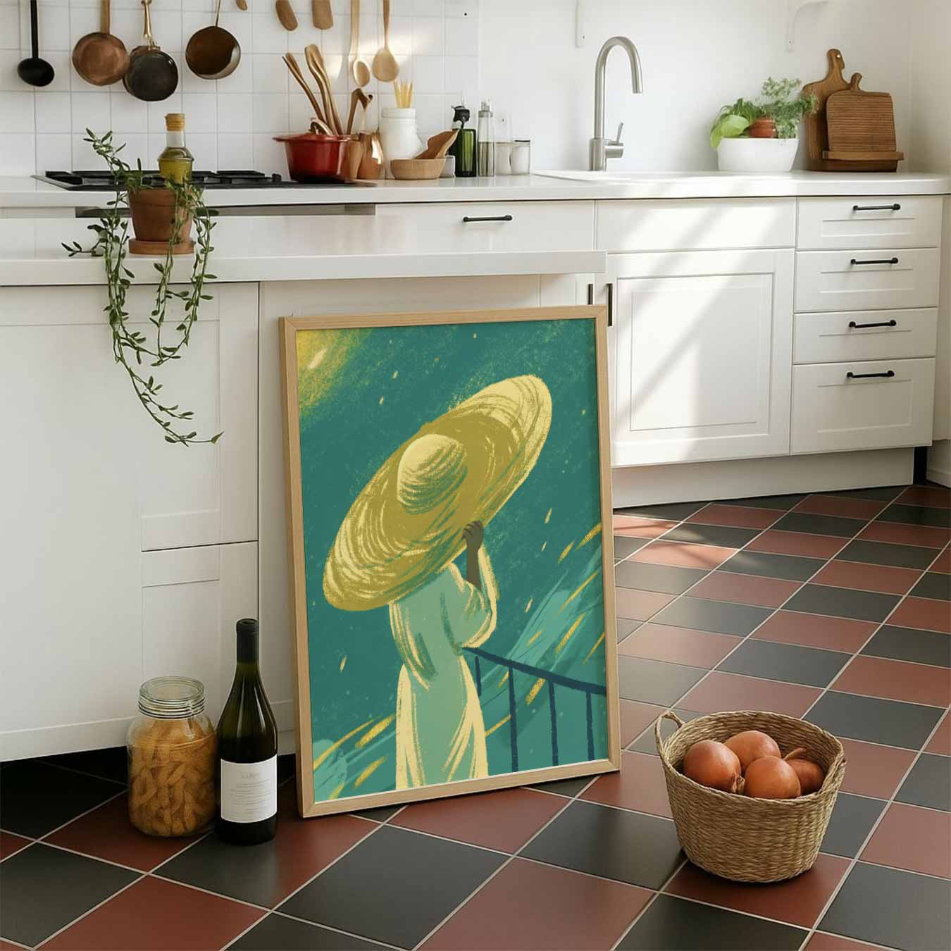Dagdromen in de Zon Poster
