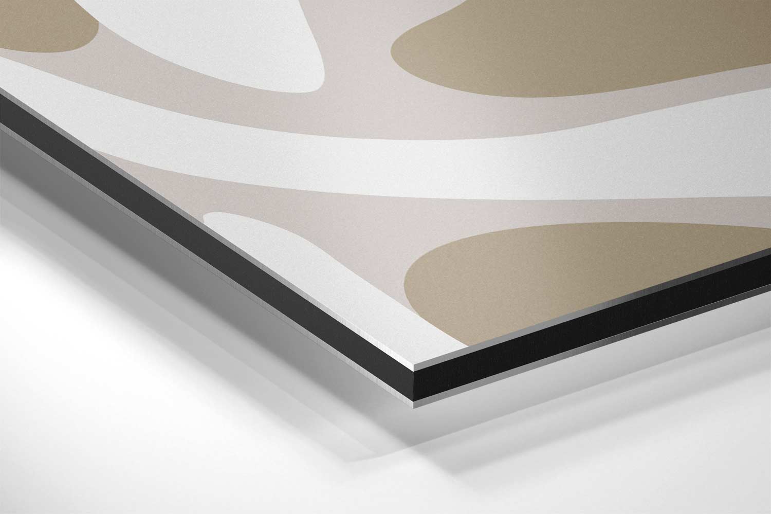 Organische Flow Canvas Kunstwerk-canvas-dibond-plexiglas-wanddecoratie-WallArtistic