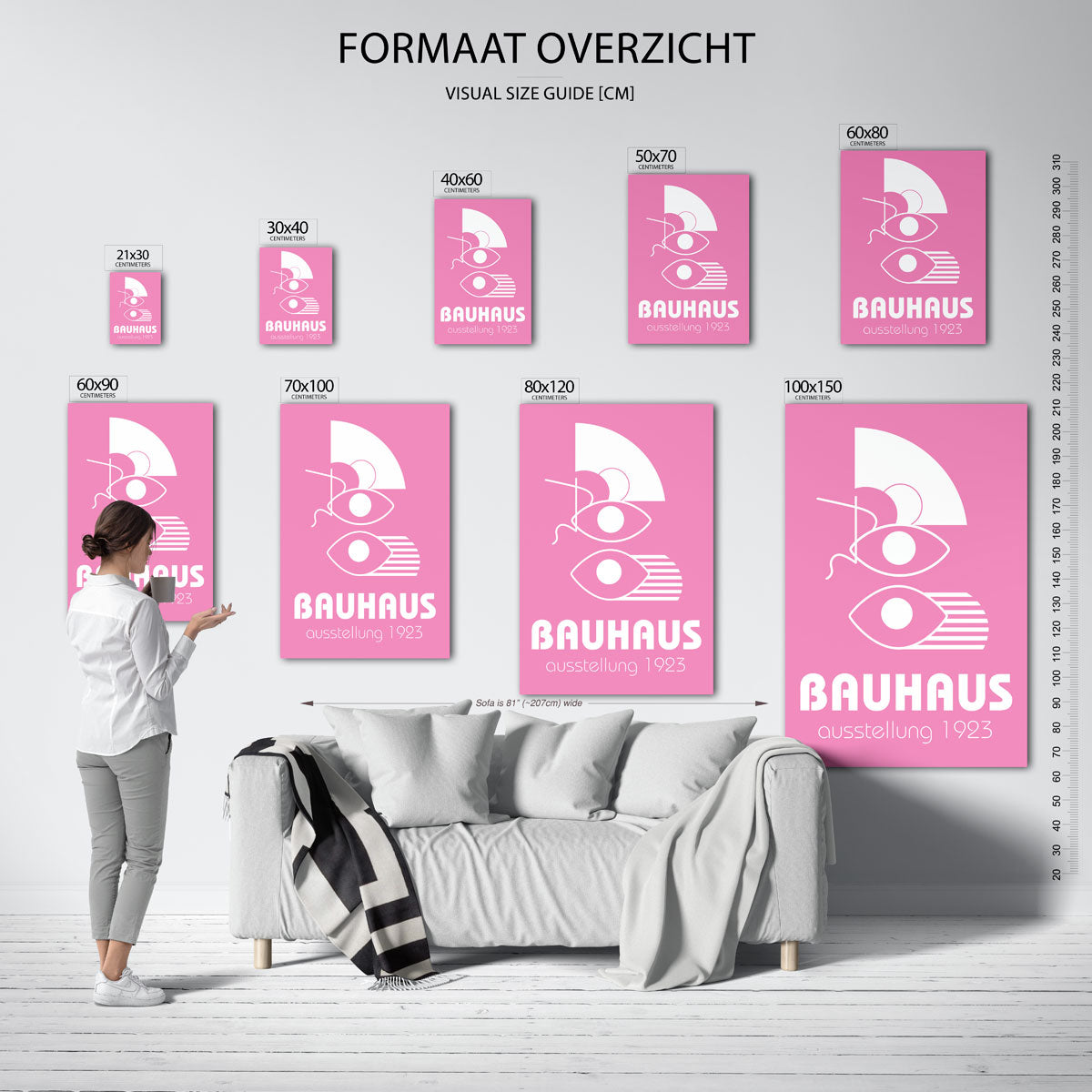 Vorm en kleur Poster