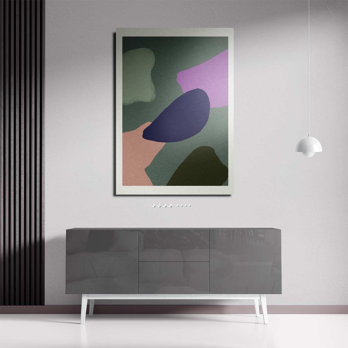 Kleurrijke Abstractie Kunstwerk-canvas-dibond-plexiglas-wanddecoratie-WallArtistic