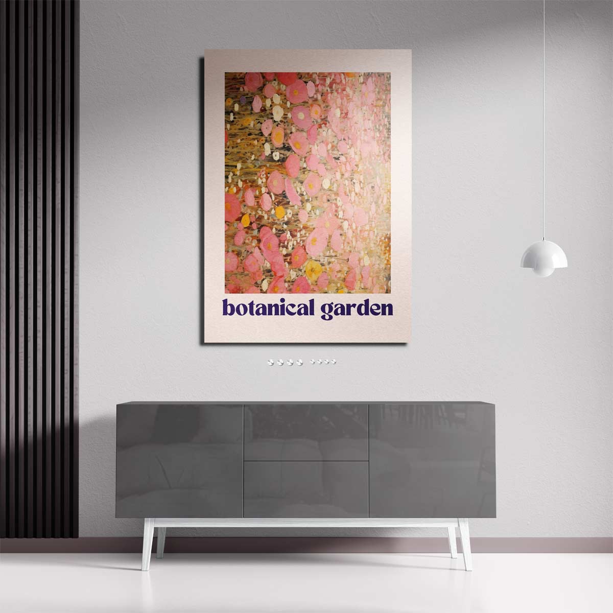 Botanische Tuin Kunstwerk-canvas-dibond-plexiglas-wanddecoratie-WallArtistic