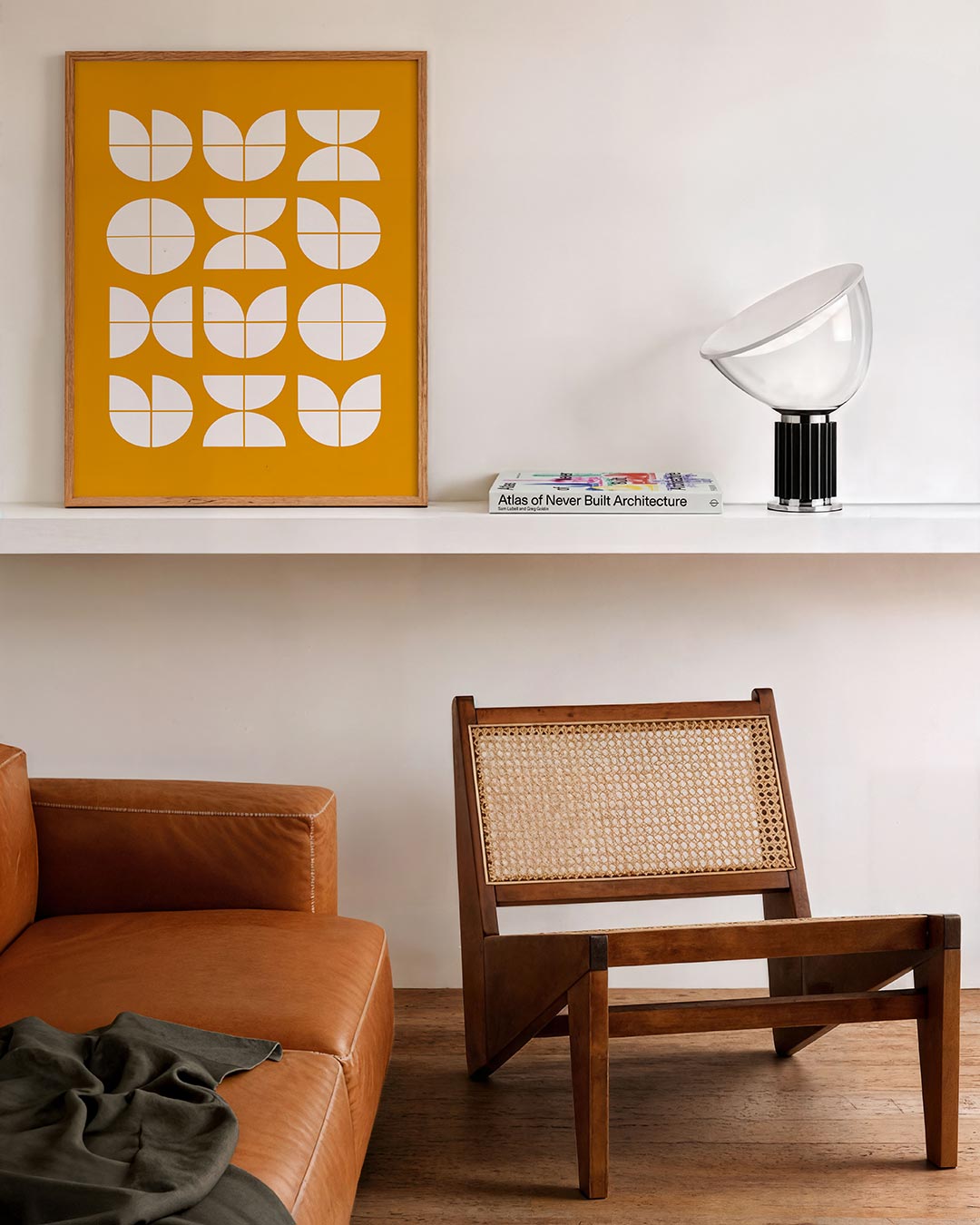 Vormenspel en kleur Poster