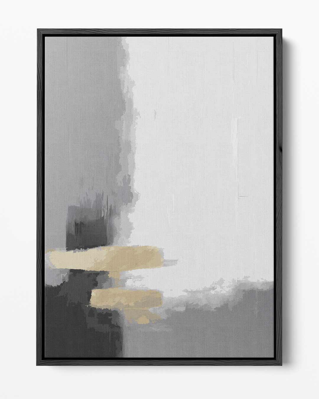 Abstract Grijs Tinten Kunstwerk Kunstwerk-canvas-dibond-plexiglas-wanddecoratie-WallArtistic