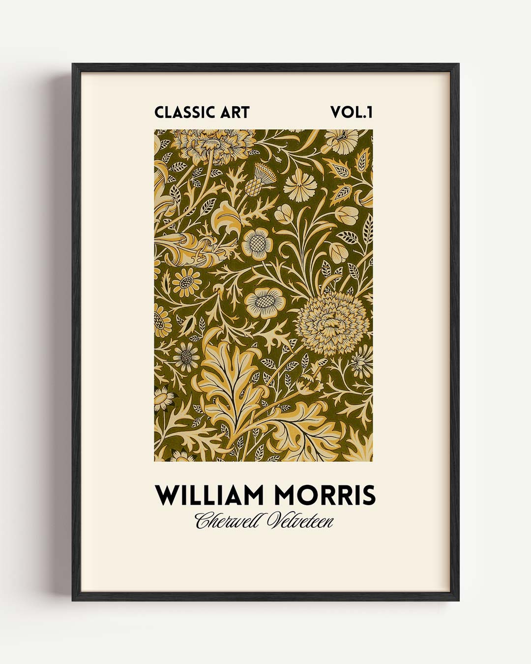 William Morris Ethereal Pattern Poster-WallArtistic