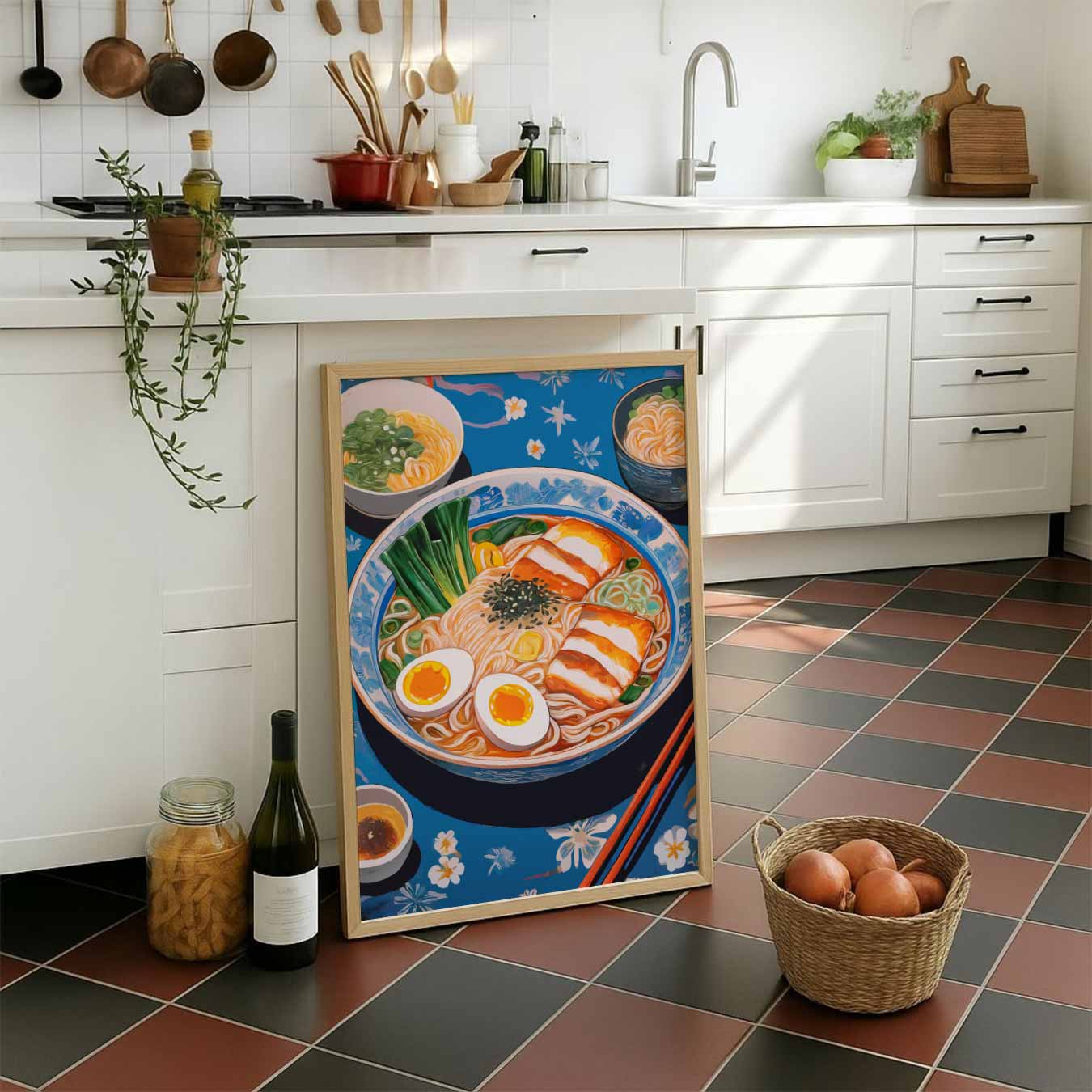Heerlijke Ramen Illustratie Poster