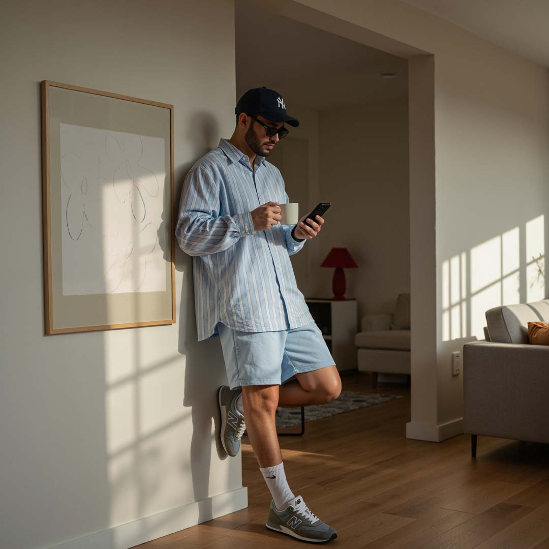 Bloemige Minimalistische Poster-WallArtistic