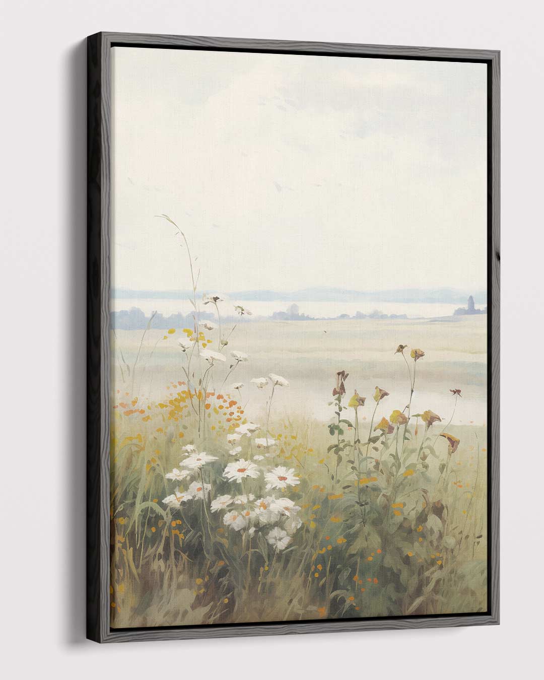 Zomerweelde in het Veld Kunstwerk-canvas-dibond-plexiglas-wanddecoratie-WallArtistic