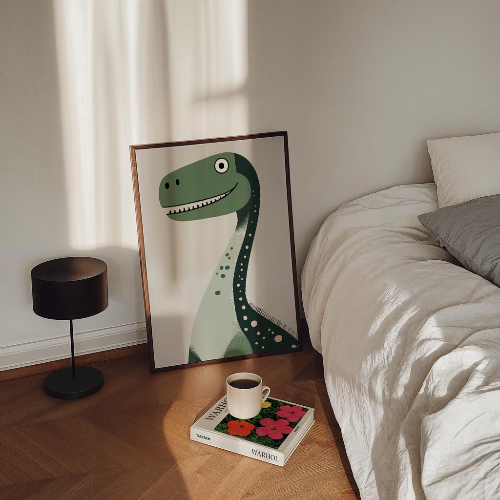 Humoristische Dino Poster