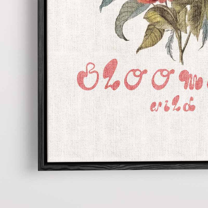Bloeiend Wild Kunstwerk-canvas-dibond-plexiglas-wanddecoratie-WallArtistic