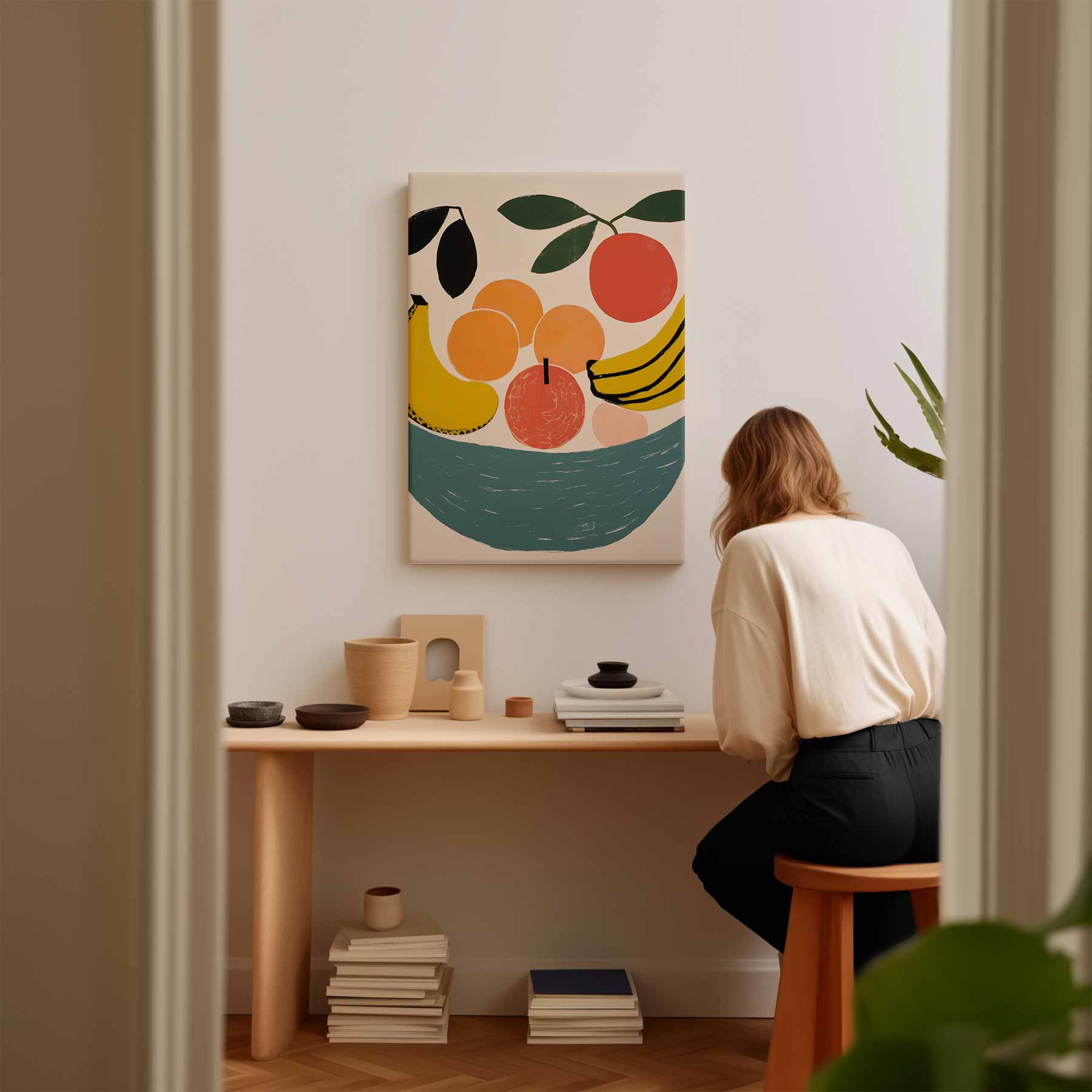 Vrolijk Fruit Kunstwerk-canvas-dibond-plexiglas-wanddecoratie-WallArtistic