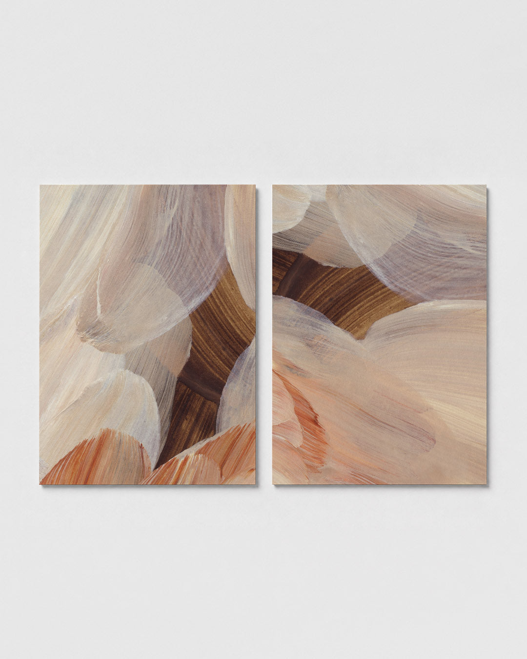 Zachte kleurvlakken Posterset