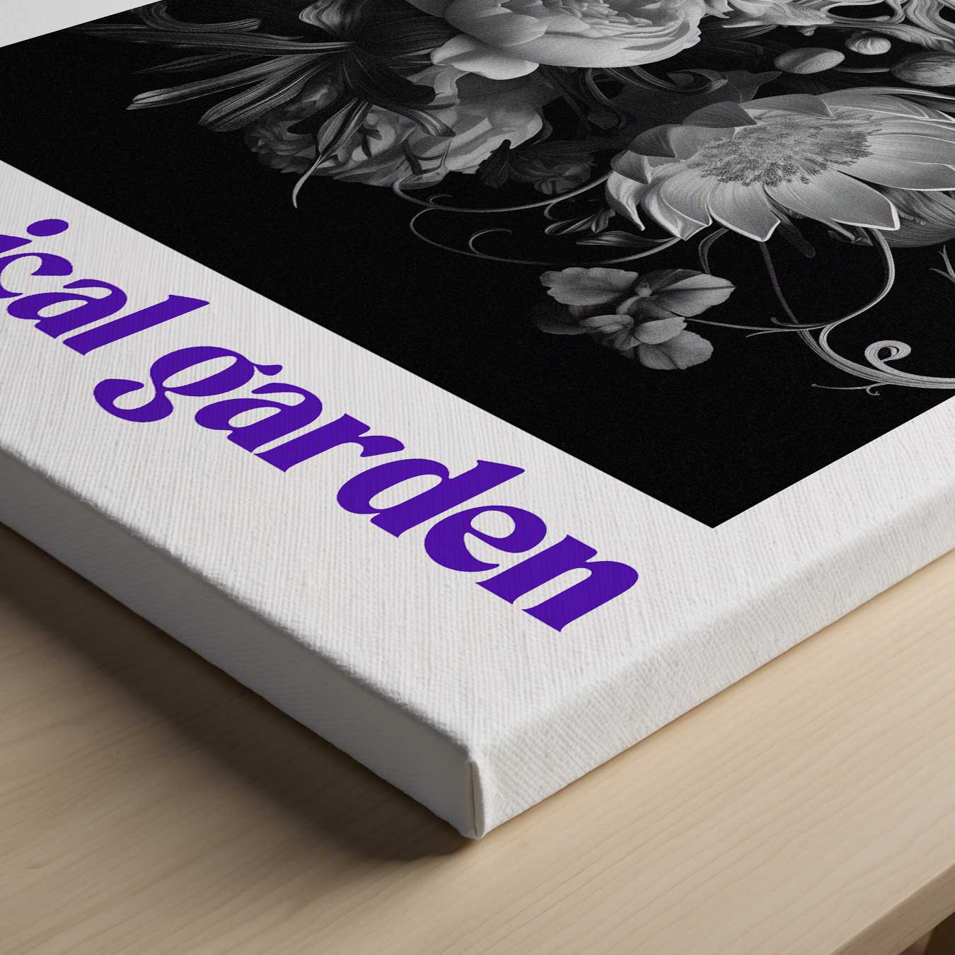 Botanische Tuin Wandkunst Kunstwerk-canvas-dibond-plexiglas-wanddecoratie-WallArtistic