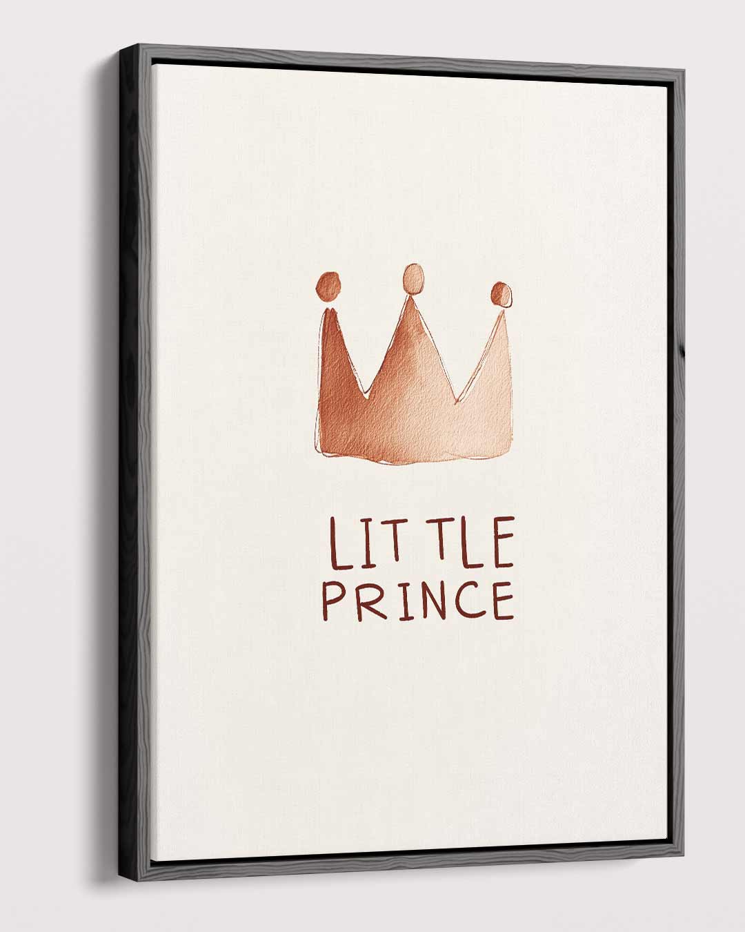 Kleine Prins Kroonposter Kunstwerk-canvas-dibond-plexiglas-wanddecoratie-WallArtistic