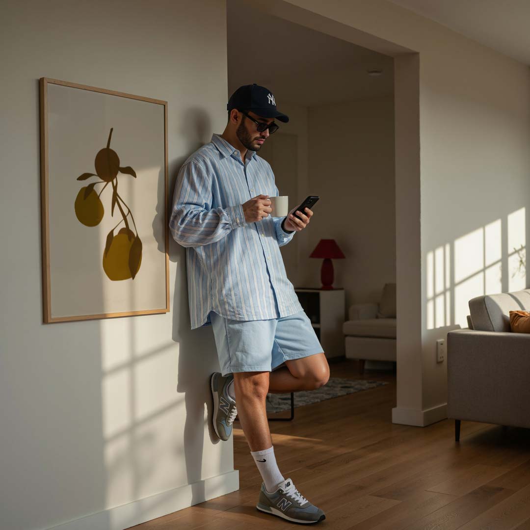 Moderne Minimalistische Takken Poster-WallArtistic