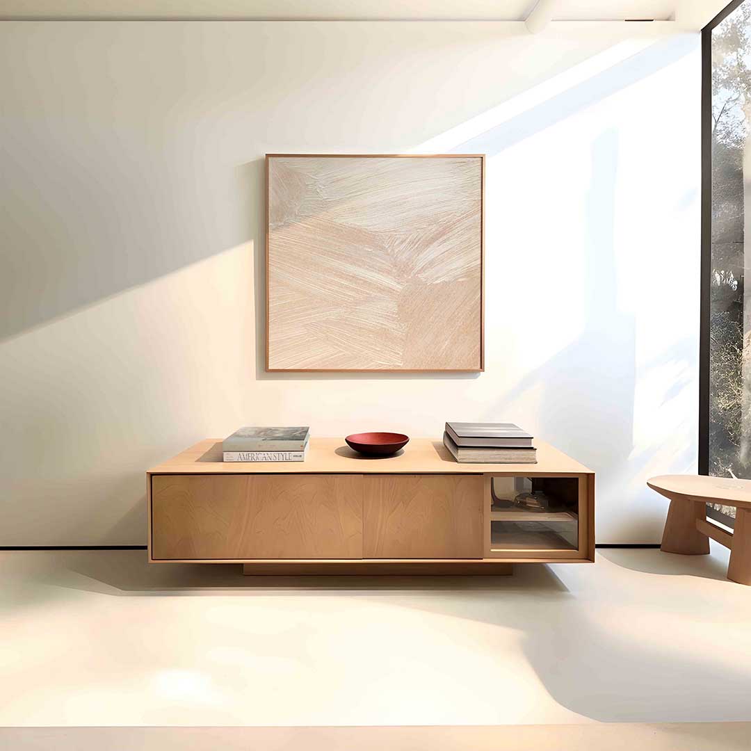 Beige textuur Poster