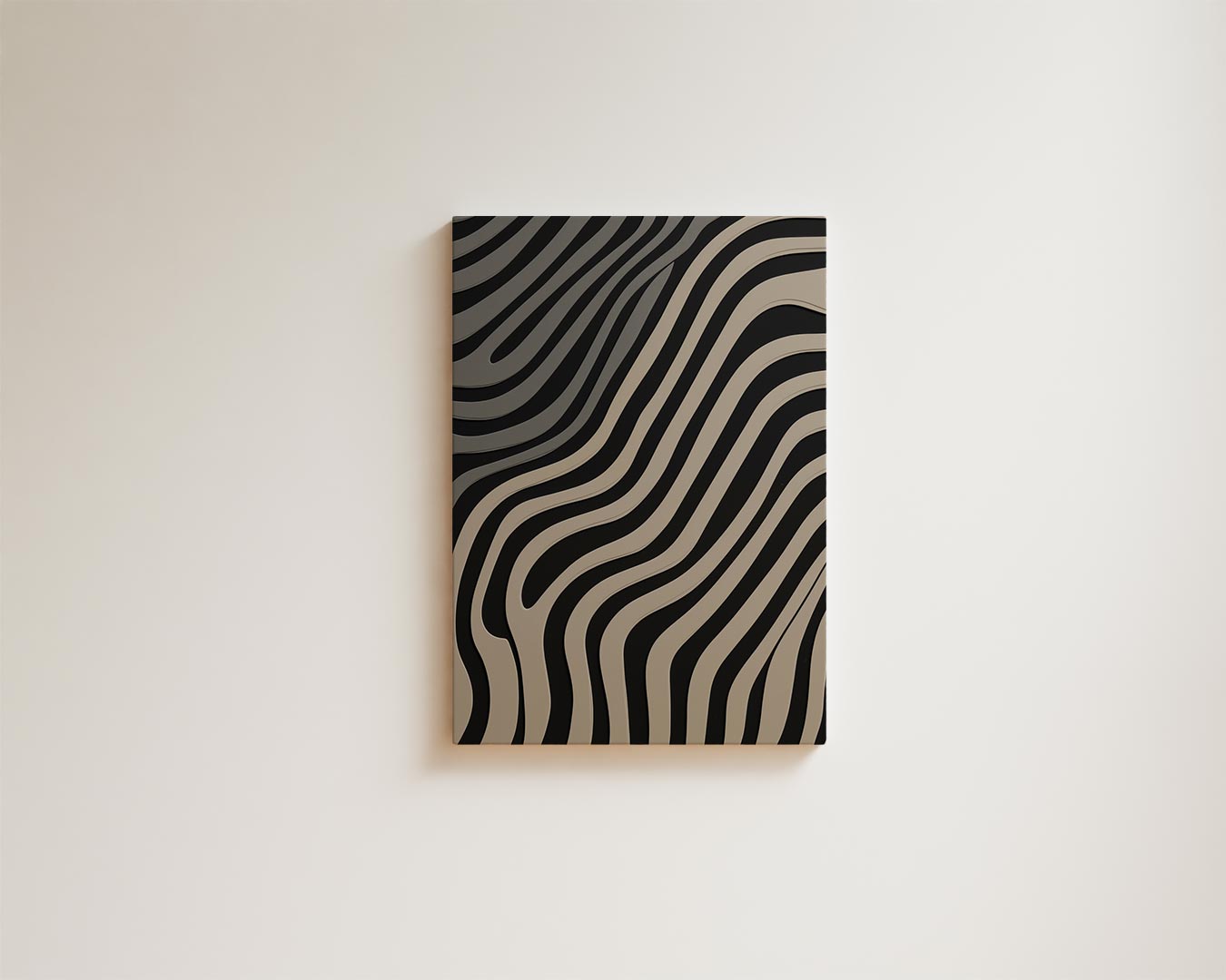 Golvend Ritme Wandkunst Kunstwerk-canvas-dibond-plexiglas-wanddecoratie-WallArtistic